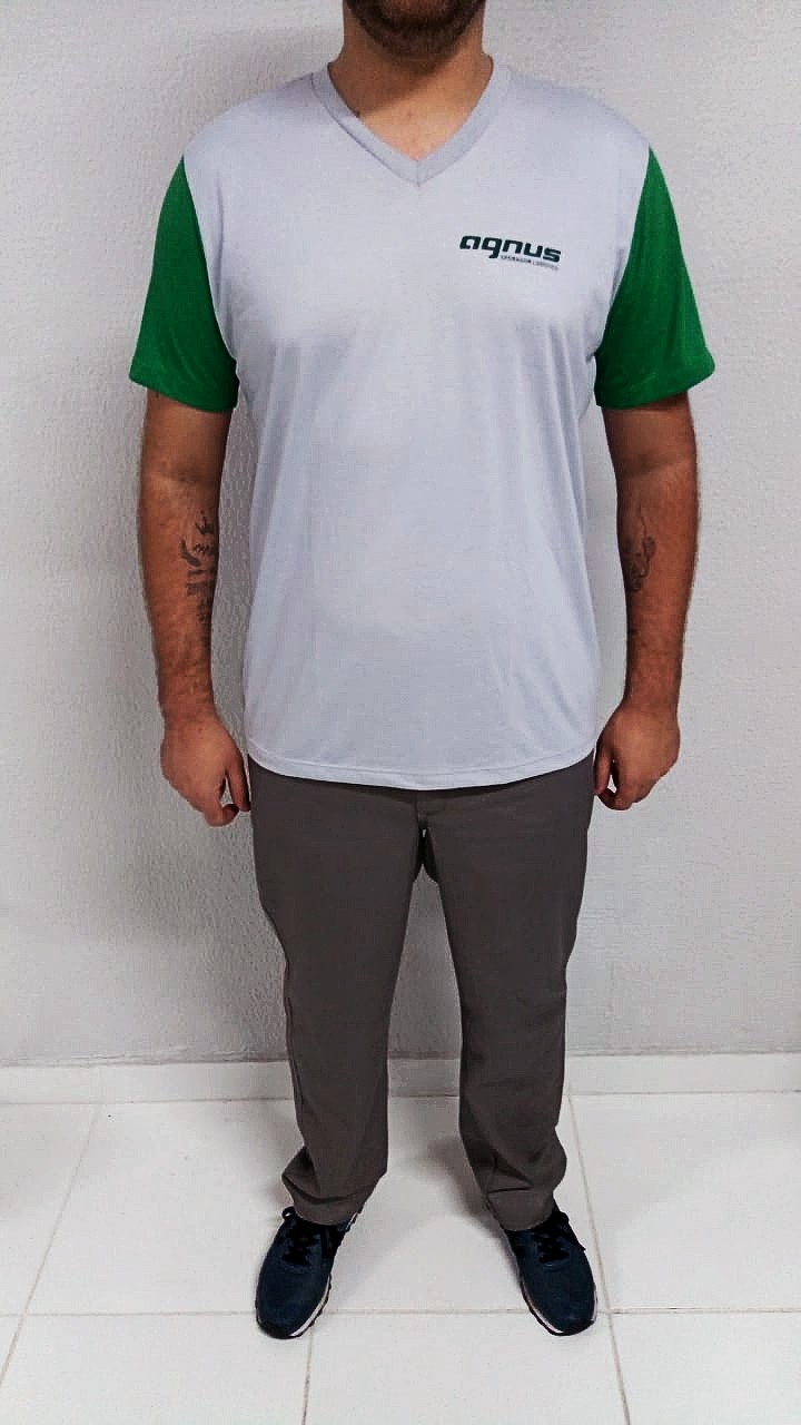 Camiseta masculina manga curta
